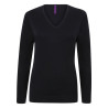 HB721 LADIES LIGHTWEIGHT V NECK JUMPER