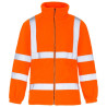 WHTH44 38081-7-300 ORANGE HI VIZ FLEECE