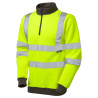 SS01 BRYNSWORTHY Leo EcoViz 1/4 Zip Sweatshirt