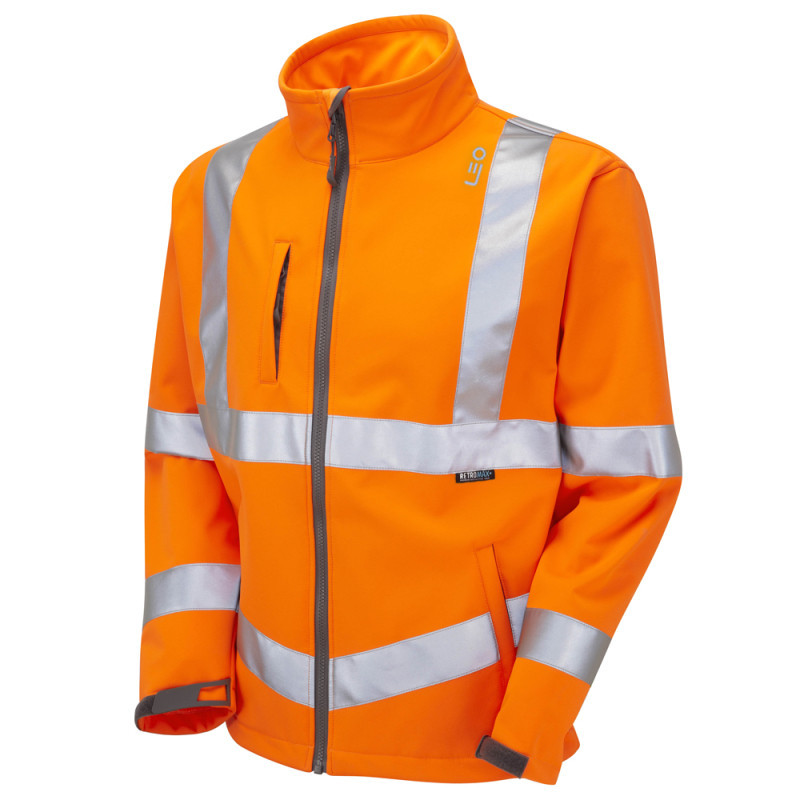 SJ01 BUCKLAND Leo EcoViz Softshell Jacket
