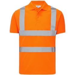BRIGHTSKIN ORANGE HI VIZ POLO (CLEARANCE)