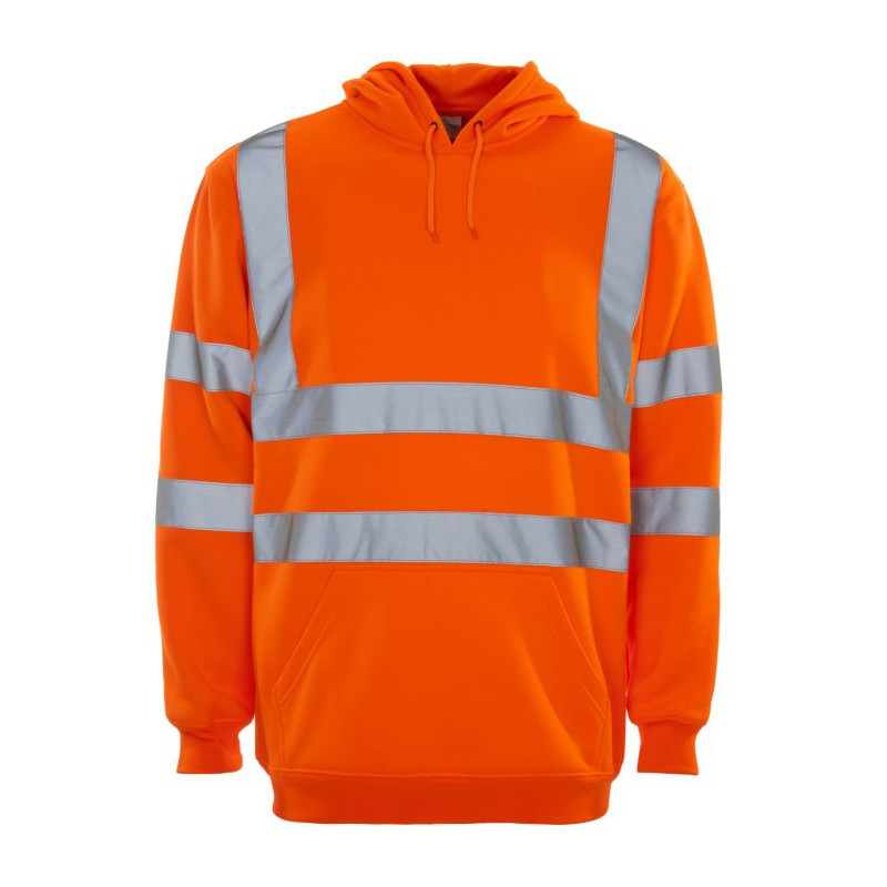 H69 Supertouch Hi Vis Orange Bird Eye Polo Shirt