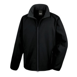 R231F LADIES RESULT  PRINTABLE SOFTSHELL with RECYCLED fleece inner