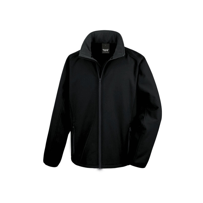 R231F LADIES RESULT  PRINTABLE SOFTSHELL with RECYCLED fleece inner