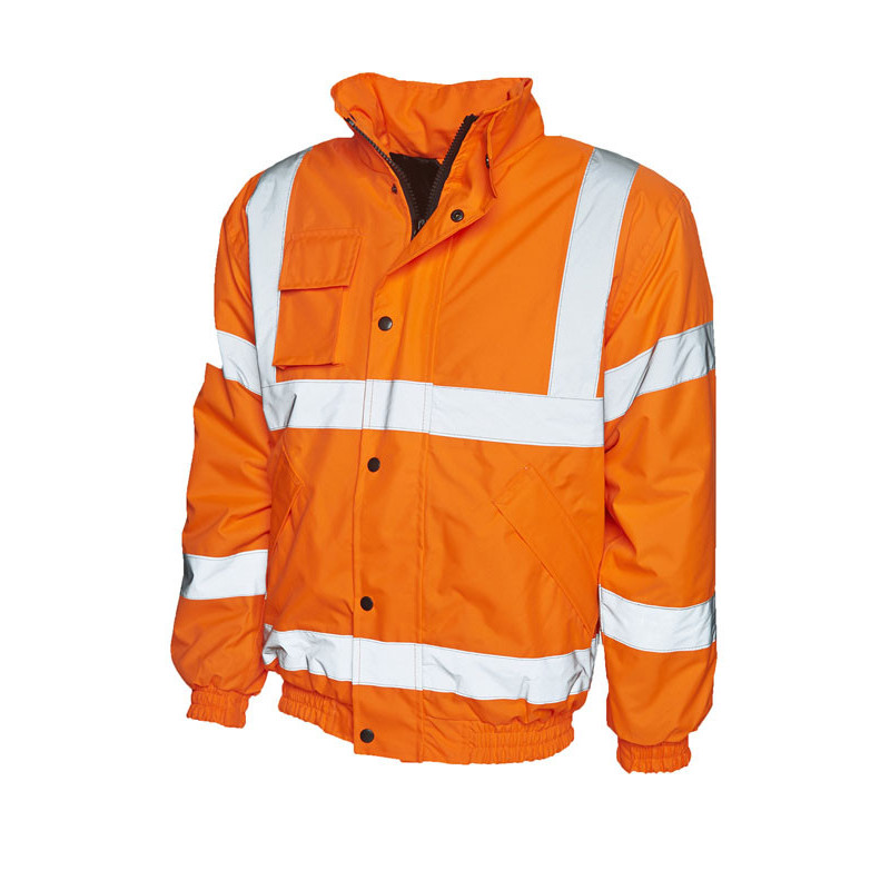 UC804 Hi Vis Bomber Jacket