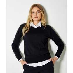 KK353 ARUNDEL LADIES V NECK JUMPER