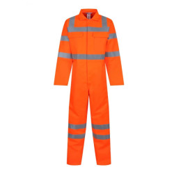 Tec Wear Hi Vis Boiler suit (TW002) (Clearance)