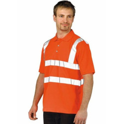 RT22 Hi Vis Short Sleeve Polo Shirt