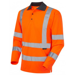P06 Coolviz Long Sleeved Polo Shirt EcoViz