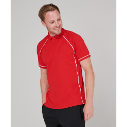 LV370 Piped performance polo