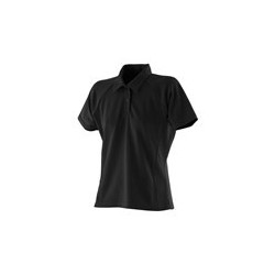 LV371 Women's piped performance polo