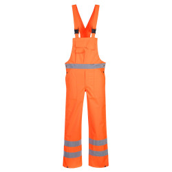 S388 Hi-Vis Breathable Rain Bib and Brace
