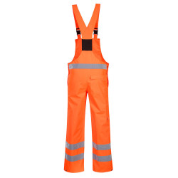 S388 Hi-Vis Breathable Rain Bib and Brace