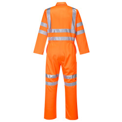 RT42 Hi-Vis Polycotton Service Coverall