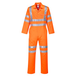 WTRT42 Hi-Vis Polycotton Service Coverall
