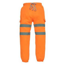 YK013 Hi Vis Jogging Bottoms