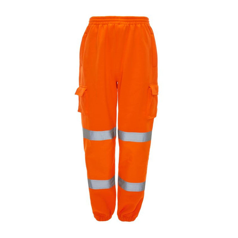 H71 Orange Hi Vis Jogging Bottoms