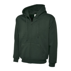 UC504 ADULTS CLASSIC FULL ZIP HOODED SWEATSHIRT