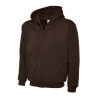 UC504 ADULTS CLASSIC FULL ZIP HOODED SWEATSHIRT