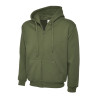 UC504 ADULTS CLASSIC FULL ZIP HOODED SWEATSHIRT