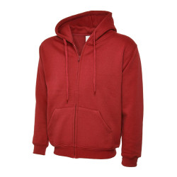 UC504 ADULTS CLASSIC FULL ZIP HOODED SWEATSHIRT