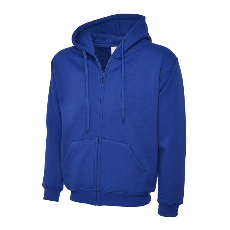 UC504 ADULTS CLASSIC FULL ZIP HOODED SWEATSHIRT