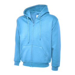 UC504 ADULTS CLASSIC FULL ZIP HOODED SWEATSHIRT